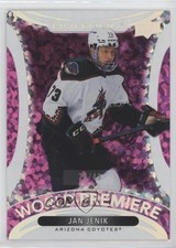 2021-22 Upper Deck Ovation World Premiere Pink 28/49 Jan Jenik #WP-49 b8c