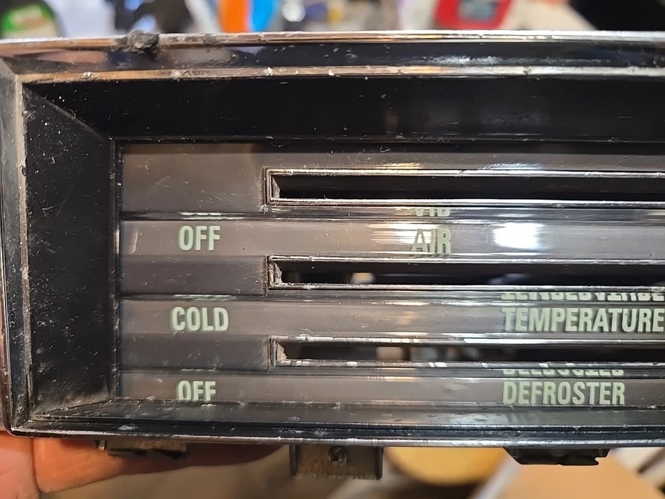 1967 - 1968 Camaro Non AC Heater Control 67 68 Oem  - Image 2 of 4