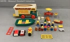 Fisher-Price Little People Play Family Camper Lot 12 Figures Vintage 1972