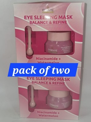 Eternite Augen Schlafmaske Niacinamid + Wassermelone (2 Stück) B80/C.IH/D.BF/31