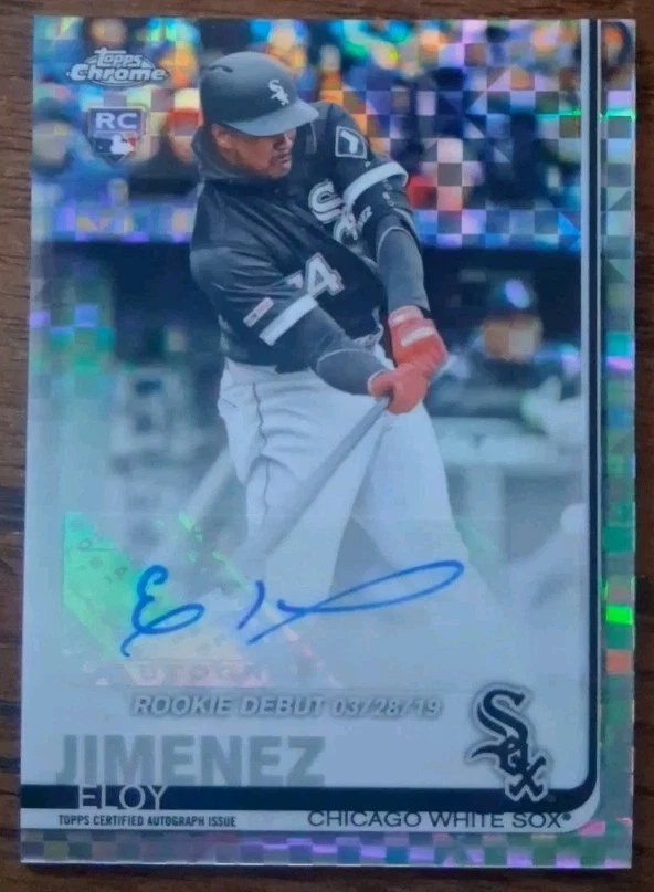 Eloy Jimenez Baseball Sports Trading Cards & Accessories Parallel