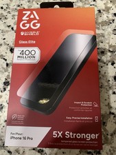 Zagg InvisibleShield Glass Elite Screen Protector for Apple iPhone 16 Pro