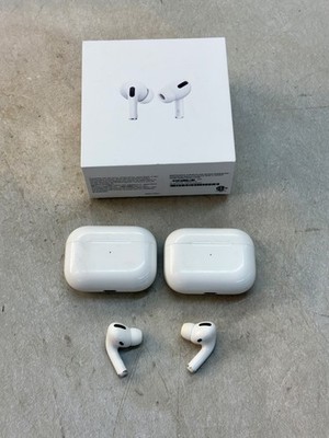 Apple AirPods Pro with 2 x MagSafe Wireless Charging Cases ------------  White !