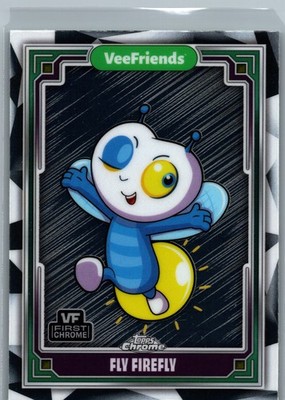 2025 Topps Chrome VeeFriends #53 Fly Firefly VF First Chrome