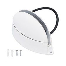 Window Sill Lamp 180° Luminous Semicircular LED Wall Light For Hallway LW