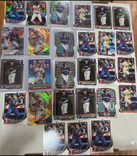 27 Brooks Lee Cards Rookies Mojos Base Bowman Paper Prospects etc Twins Baseball