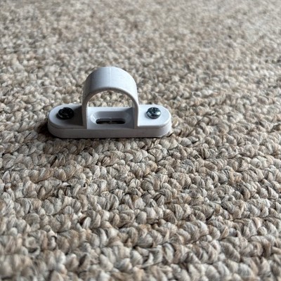 5x Greenbrook Electric SPS/ PVC Spacerbar Sattel 20mm weiß 