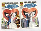 Amazing Spider-Man Annual #21 Wedding Issue Two Cover Set 1987 Marvel Comics