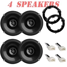 4 JBL Club 64 6.5" 2-Way Front & Rear Car Speakers for 2013-UP Ford Vehicles