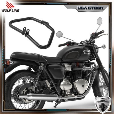 Crash bar For Bonneville T 100 120 Street Speed Twin Engine Guard 2026 WOLFLINE