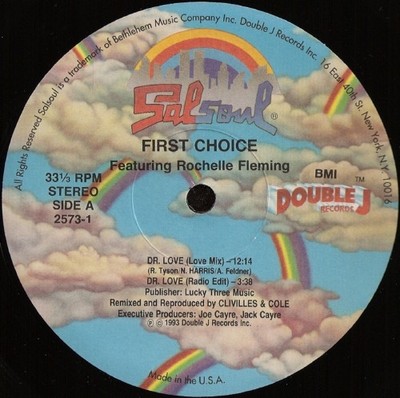 First Choice Featuring Rochelle Fleming - Dr. Love (12'') (Very Good Plus (VG+)) 