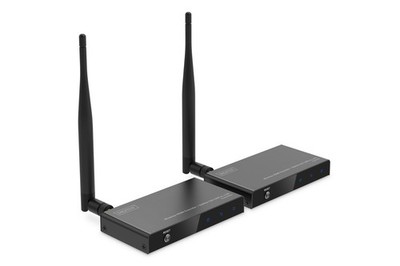 4016032496618 Digitus Wireless HDMI Extender / Splitter Set (100 m, 1x4) DIGITUS