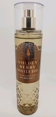Bath & Body Works GOLDEN BERRY MISTLETOE FINE FRAGRANCE MIST 8OZ