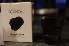 Rokinon 14mm f/2.8 AF Ultra Wide Angle Lens for Canon EF Mount