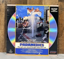Paramedics 1988 LaserDisc Christopher McDonald George Newbern Vestron
