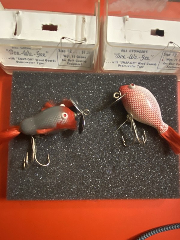 Crowder Lure, Plastered Minnow & Little Jerk
