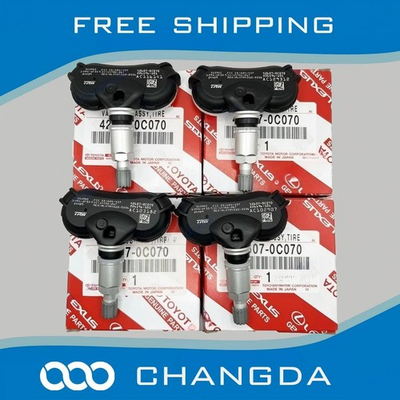 #ad 4PCS OEM TPMS Tire Pressure Sensors 42607 0C070 For Toyota Sienna Tundra Sequoia $39.99