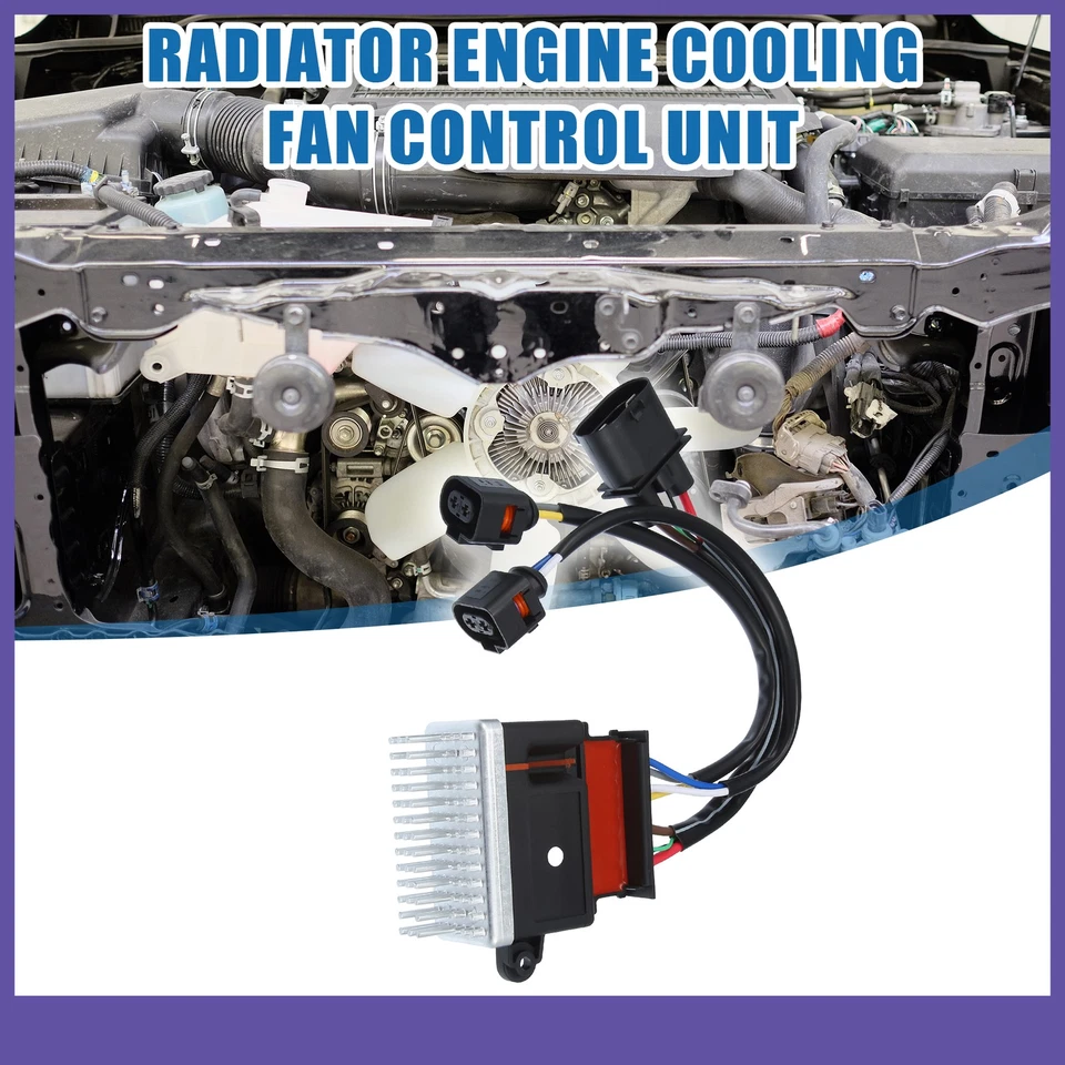 Radiator Fan Control Unit Single No.8K0959501H Custom for Audi A5 2008-2017 - image 2 of 4