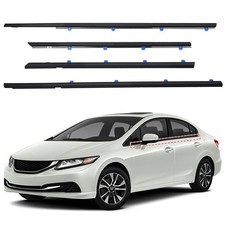 2012-2015 Honda Civic 4 Door Weatherstrip Trim Exterior Trim Replacement Parts