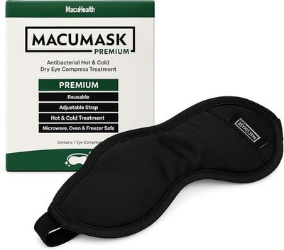 Macumask - Moist Heat Eye Compress for Dry Eyes, Blepharitis, MGD & Digital Eye