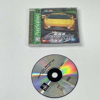 Need for Speed III: Hot Pursuit (Sony PlayStation, 1998, PS1) CIB Tested