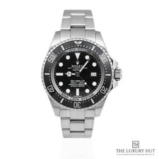 Rolex Sea-Dweller Deepsea 116660 - 2012, Full Set Stainless Steel 44mm Black ...