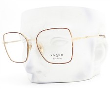 Vogue Eyeglasses Glasses VO4274 5078 Shiny Brown Havana Pale Gold 53mm with Case