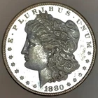 1880 O MORGAN DOLLAR RARE DMPL! DEEP GLASSY MIRRORS! MS++++ NR #74932