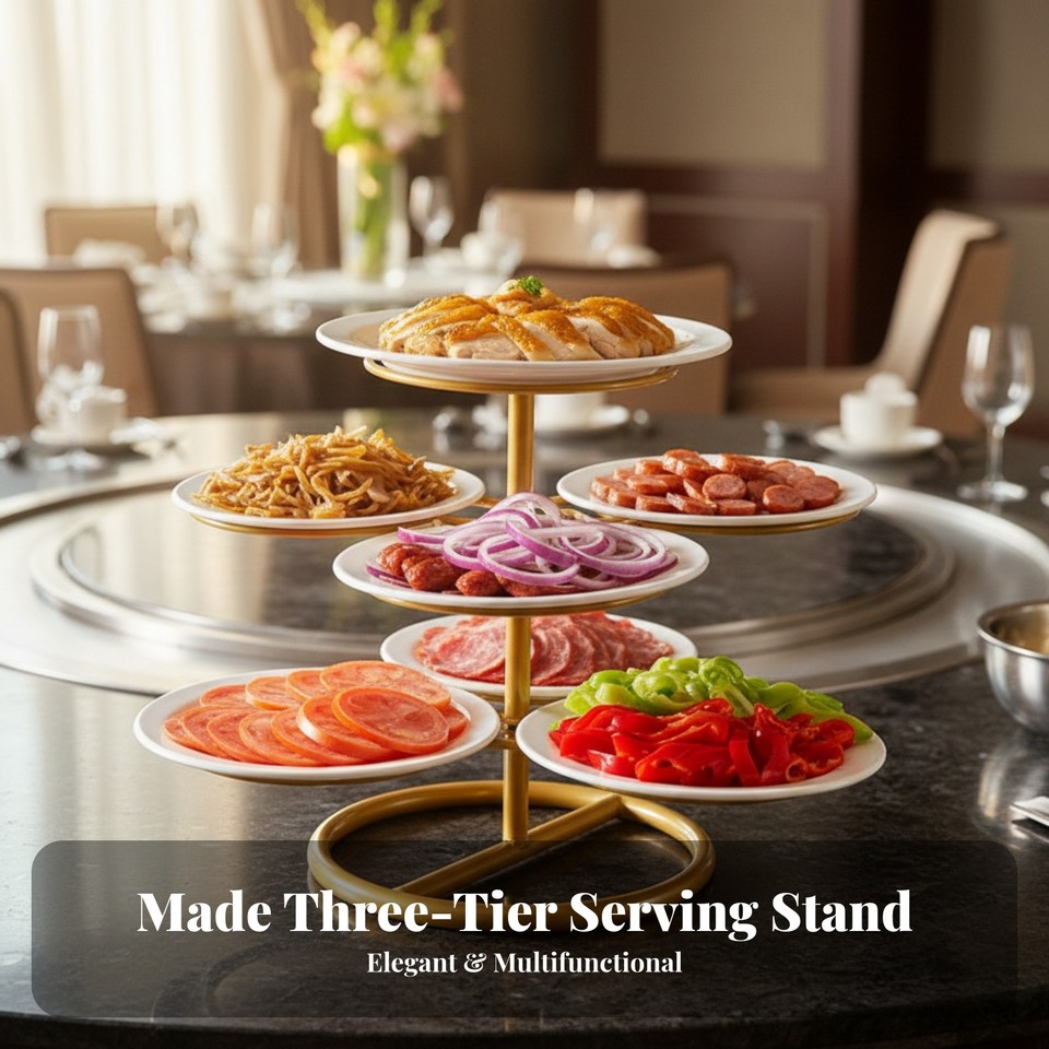 Llect Racking Multi-Level Serving Rack Tabletop Food Display Rack Steady for Buffet ...