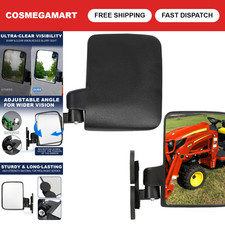 Universal 2.7 Magnetic Side Mirrors For Tractors - 114lb Heavy-duty Pair