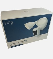 Ring Floodlight Cam Wired Pro White Outdoor LED Motion Detection Alexa