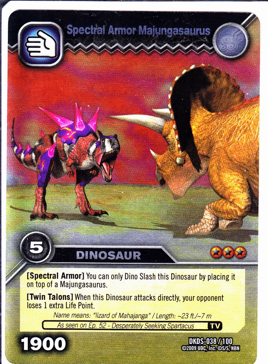 Cartas de Jogar: Udanoceratops (Dinosaur King TCG(Series 1: Base