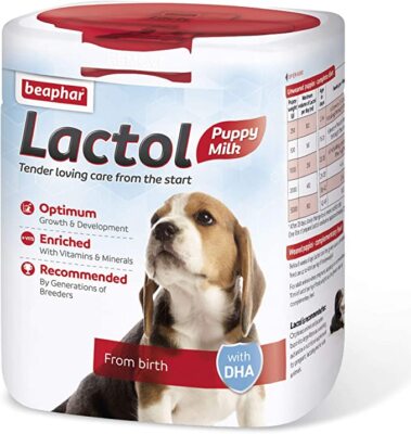 BEAPHAR LACTOL PUPPY DOG CAT MILK FORTIFIED VITAMIN MILK POWDER 500g WHELPING