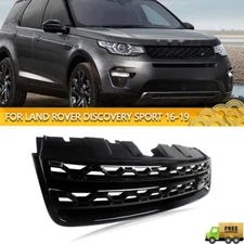For Land Rover Discovery Sport 16-19 Factory Style Front Bumper Grille Gloss BLK
