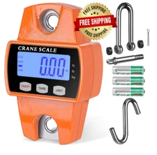 Pesa Valija Bascula Para Pesar Maletas Alimentos Balanza Portatil Digital 660lb