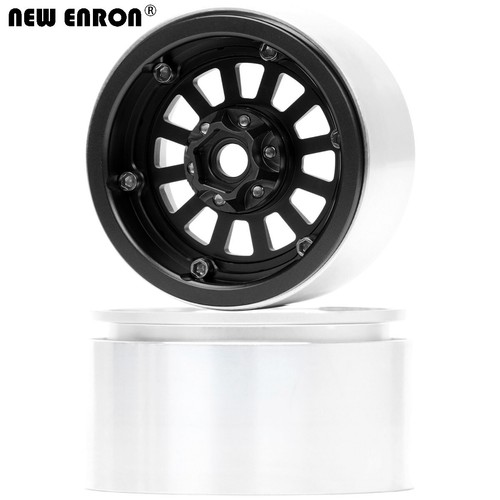 Aluminum 2.2" -10MM Offset Wheel Rim For RC 1/10 Axial SCX10 II 90046 TRAXXAS KM - Picture 22 of 62