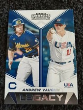 2019 Panini Contenders Draft Picks Legacy Andrew Vaughn Cal Golden Bears Card #5