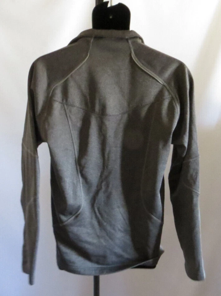 North End J.B. Hunt Dedicated 1/4 Zip Pullover Warmup Fleece Lined Jacket Small - Image 3 of 4