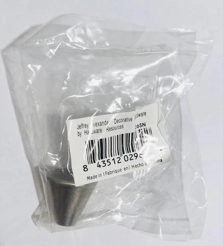 Lot Of 26 Jeffrey Alexander 26SN Sedona 1” Satin Nickel Cabinet Door Drawer Knob - Picture 8 of 8