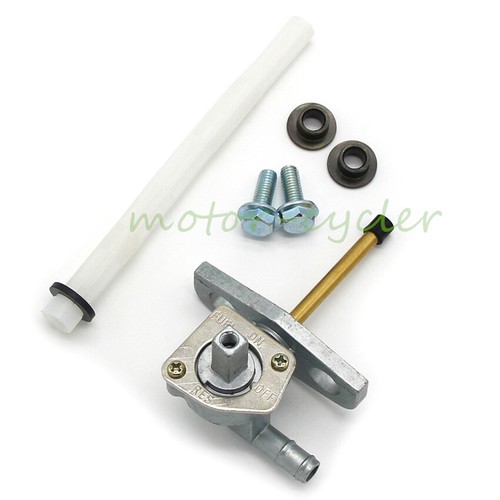 Rubinetto Carburante Petcock Con Manopola Per Honda Rancher 350 TRX350 E TRX400FA