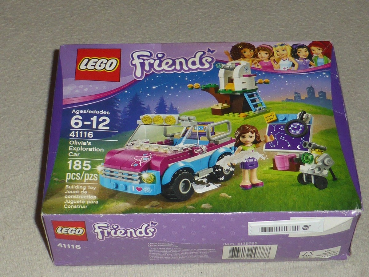 NEW IN BOX LEGO FRIENDS SET OLIVIA'S EXPLORATION CAR 41116 NIB