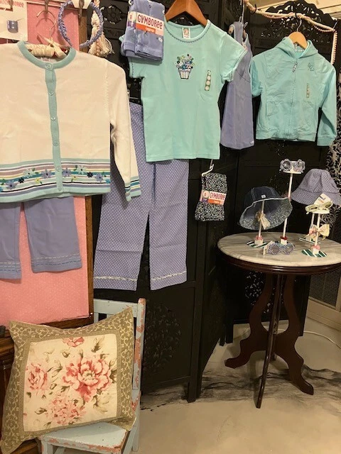 Your CHOICE 2002 Gymboree Spring Showers NWT pants sweater top leggings hat hair - Imagem 4 de 4