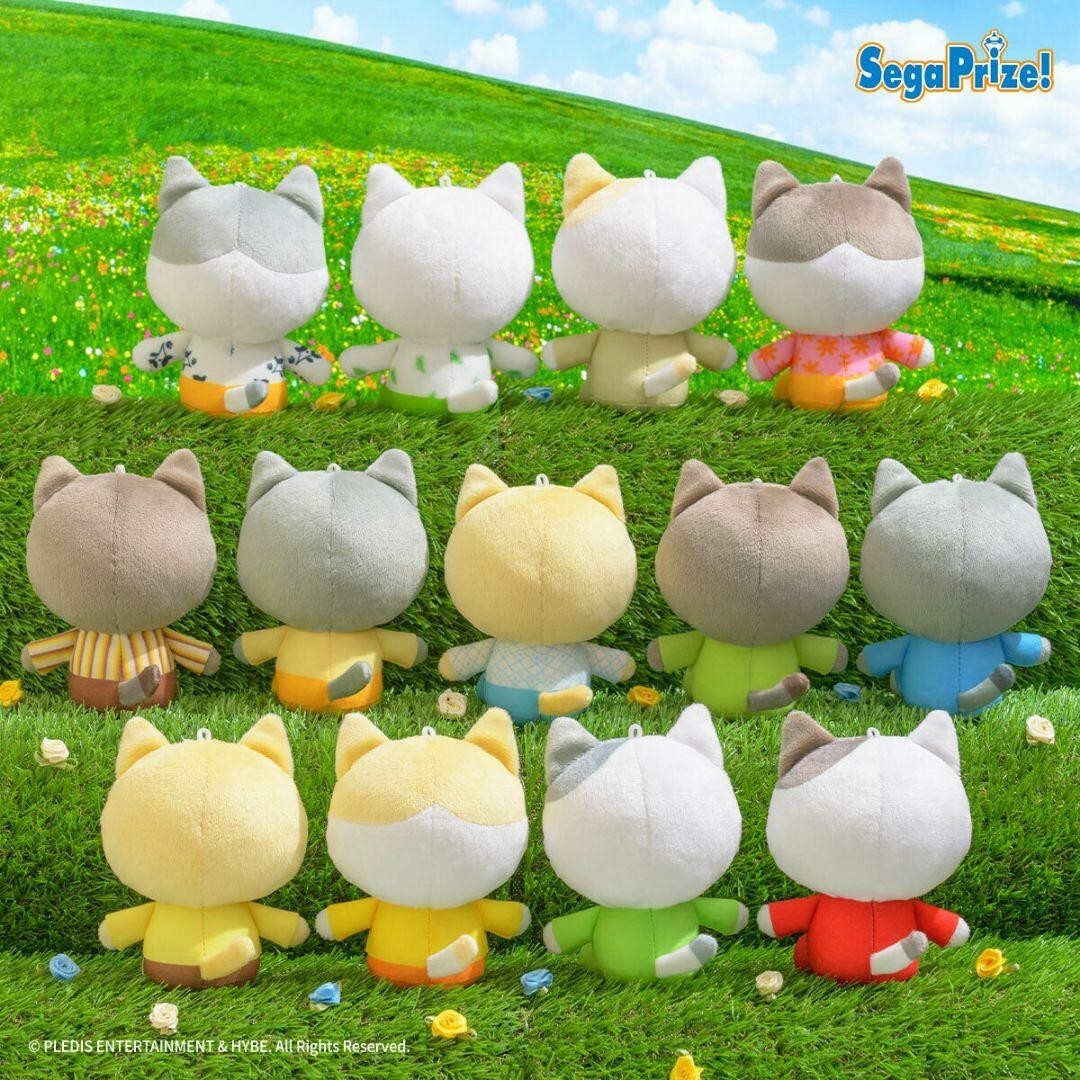 SEVENTEEN ANIMAL COORDY Mini Plush Doll SECTOR H13cm Set of