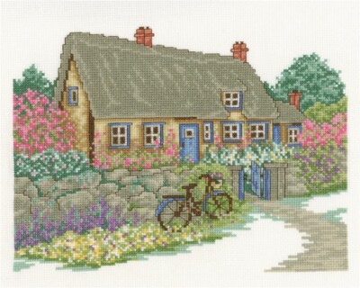 Imaginating Inc. - Das Cottage von Joan Elliott - Kreuzstichkarte.