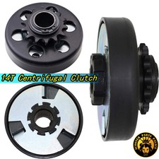 13HP Go Kart Centrifugal Clutch 1inch Bore 14T 14 Tooth For 40 41 420 Chain -PRO