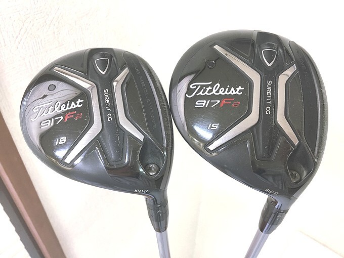 Titleist - タイトリスト 917F2 3w、５w、7w、Sシャフト　3本セット 917F2 - タイトリスト 日本公式サイト