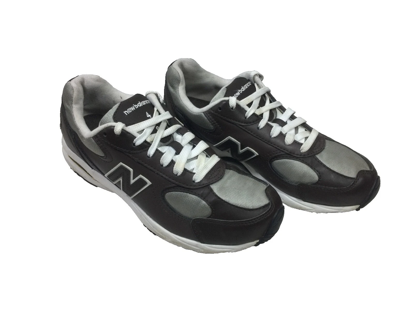 New Balance Faux Leather Lace Up Shoes for Boys