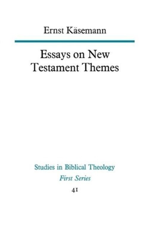 Thumbnail - Ernst Keasemann | Essays On Testament Themes | Taschenbuch | Englisch