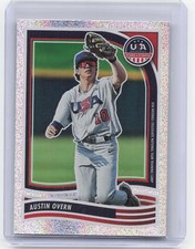 2024 Panini Stars & Stripes #173 Austin Overn Sparkle