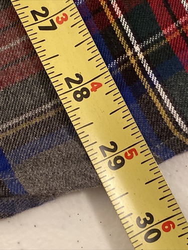 NNO7 Levon Flanell Knopfleiste. Größe M über Brust 22 "Länge 29" High End Herren - Bild 10 von 14